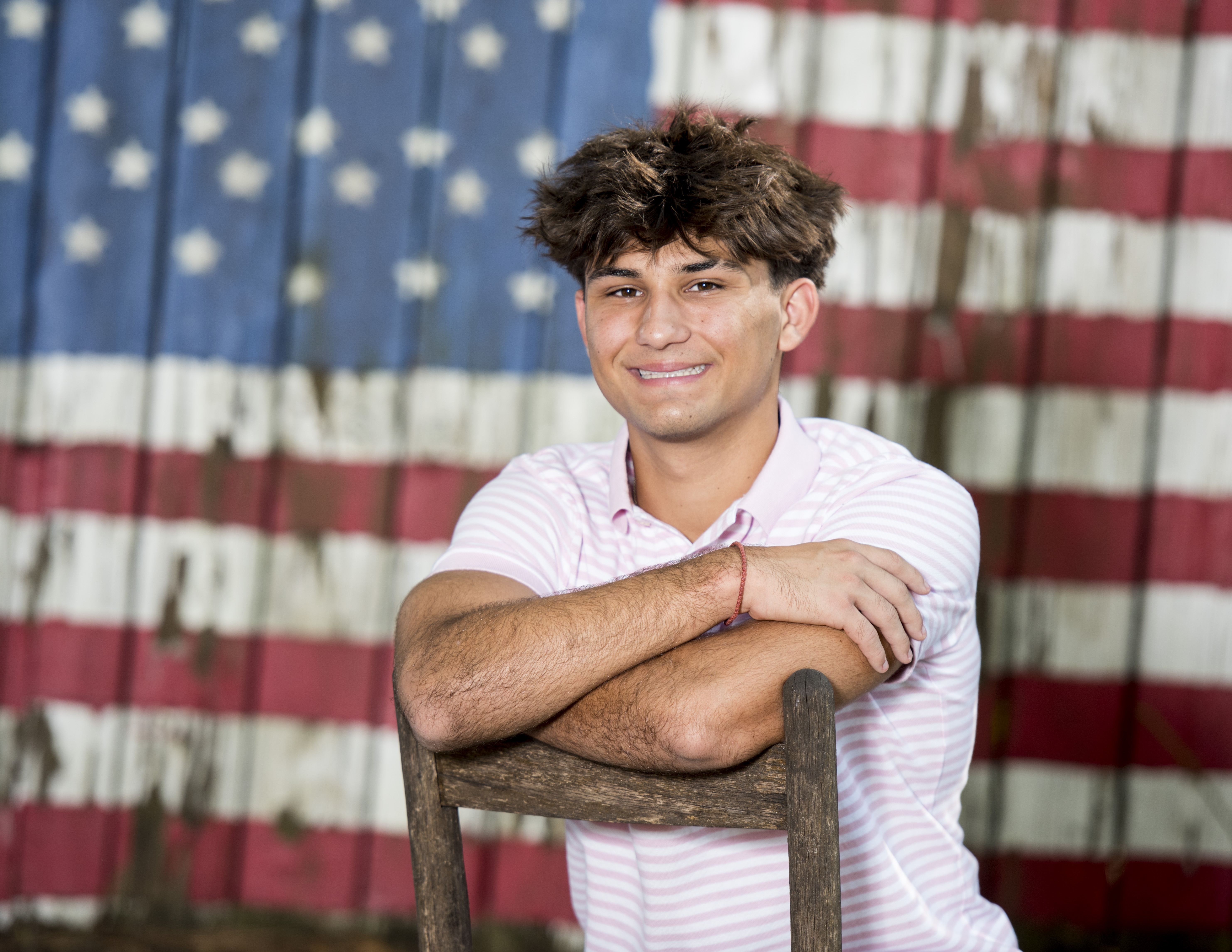 Barn Flag, seniors photograph